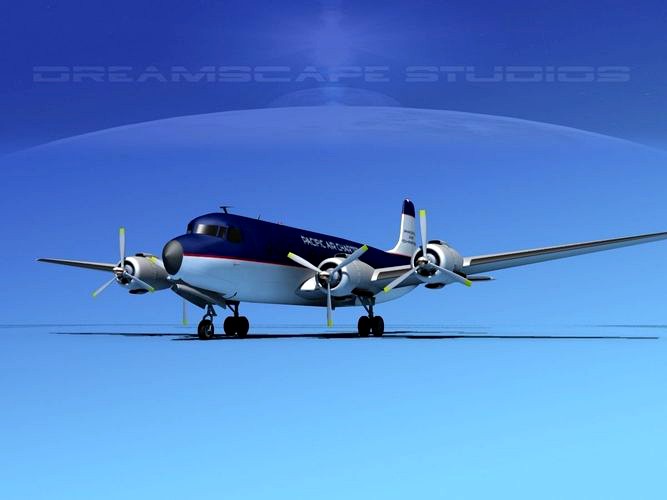 Douglas DC-7B Pacifica Air Charter