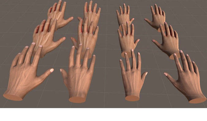 Hands for VR Basic - Unity3d