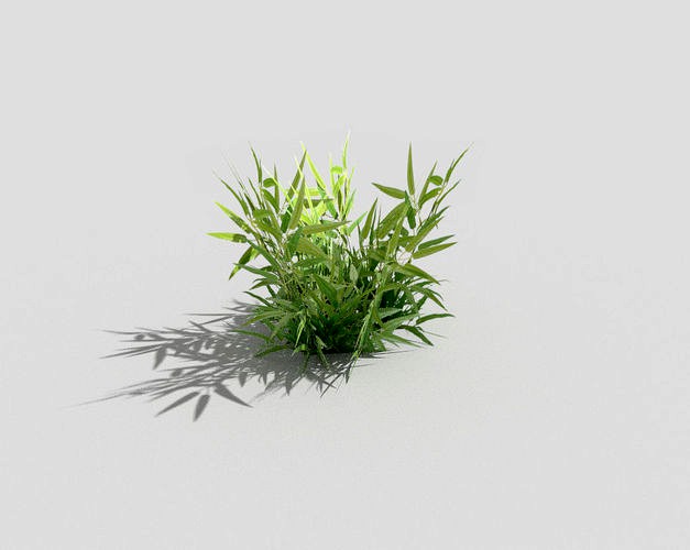 low poly grass