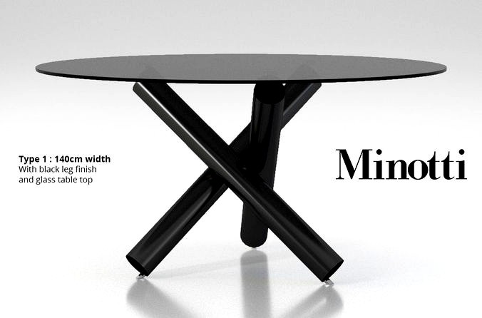 Minotti Van Dyck dining table