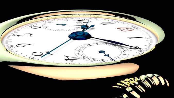 1884 Breitling original Monopusher wrist watch