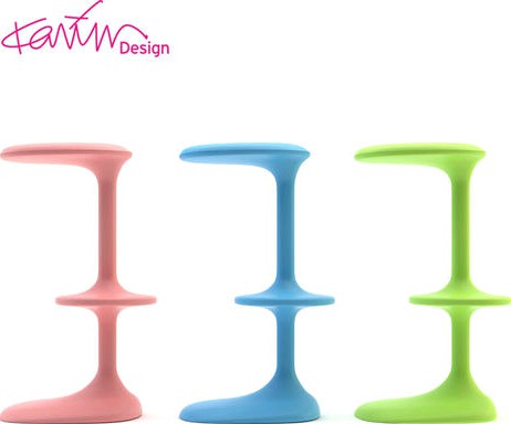 Karim Rashid Kant Plastic Bar Chair