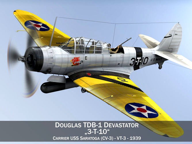 Douglas TDB-1 Devastator - 3T10
