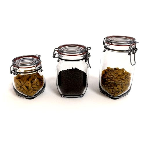 Glass Jar Pack with fillings