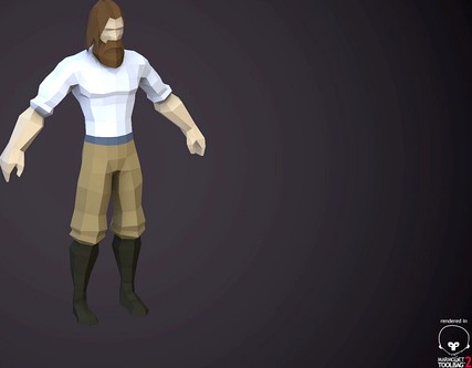 Human Low Poly