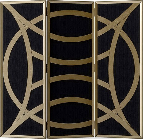 Currey and Company Clara Folding Screen