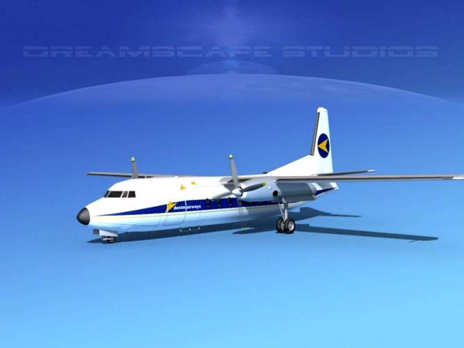 Fokker F-27 Denim Airways