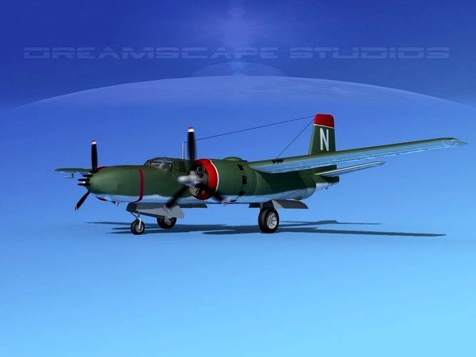 Douglas A-26B Invader V03 USAAF