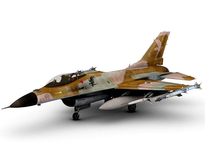 General Dynamics F-16 C Fighting Falcon Israel Schme  144 Sqron