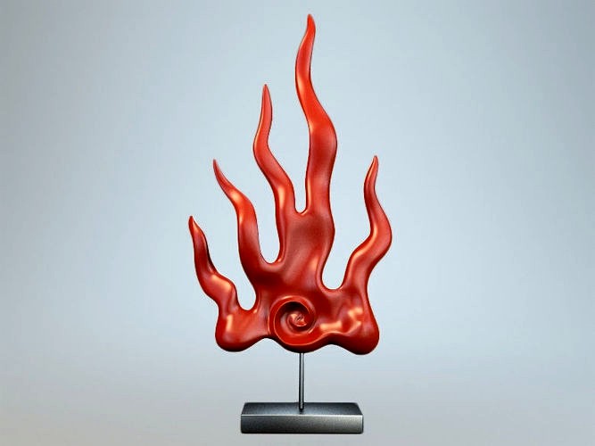 Cold flame Figurine