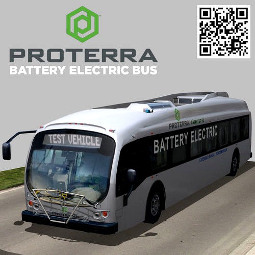 Proterra electric 40 Foot Transit Vehicle