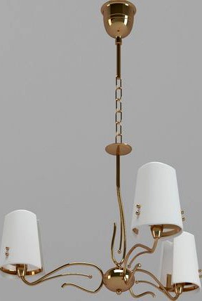 White And Gold Sconce Lamp