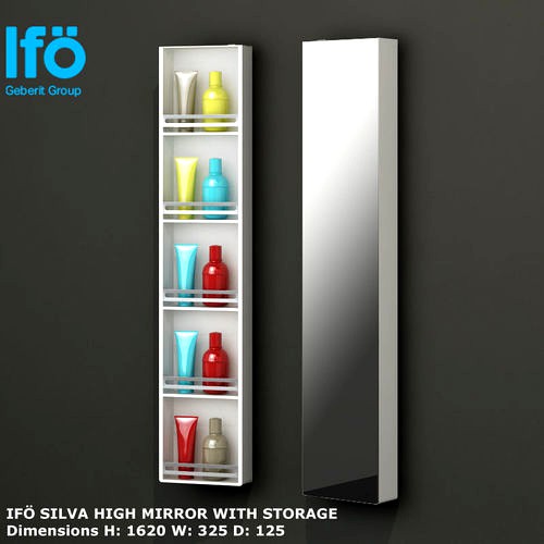 IFO Silva High Mirror with storage 42748