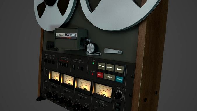 TEAC A-3440 4 track Reel to Reel