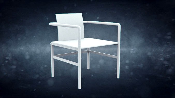 Zhu Chair with Arms by Piero Lissoni for Glas Italia