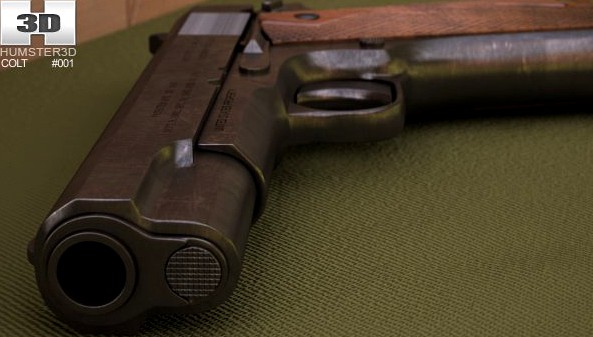 Colt M1911 3D Model