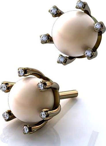 Earrings  i  033 3D Model