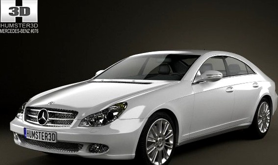 MercedesBenz CLSClass C219 2006 3D Model