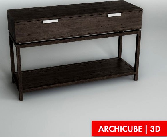 Console Table 014 3D Model