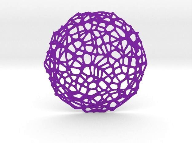Drink coaster - Voronoi No VIII | 3D