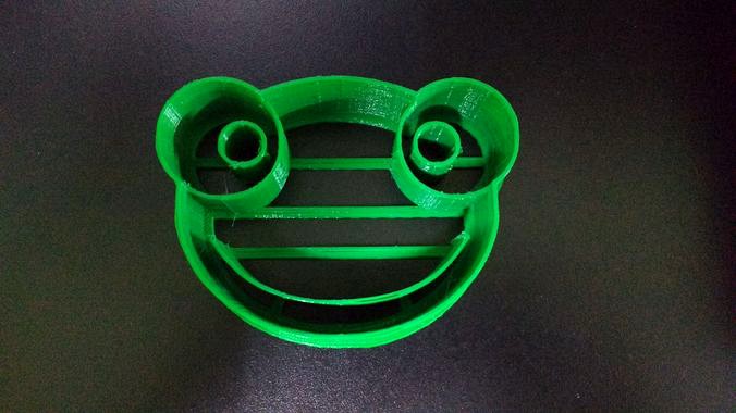 Sapo Pepe Frog  Cookie Cutter Toad Rana Galletas Galletitas | 3D