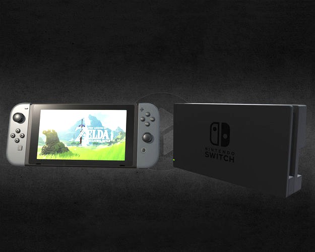 Nintendo switch model | 3D