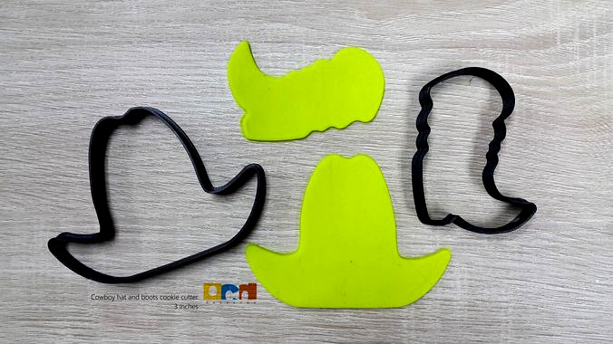 Cowboy Themed cutters | 3D