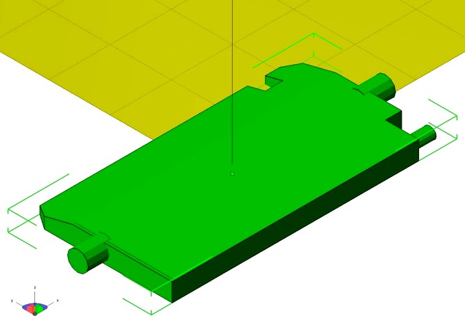 97 jeep heater vent assy | 3D