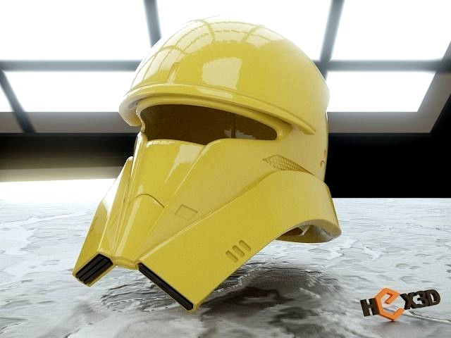 3D Printable Tank Trooper Helmet  | 3D