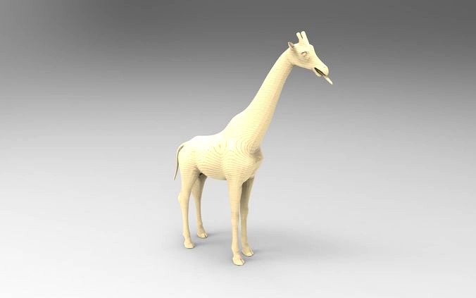 Giraffe 3D Printable | 3D