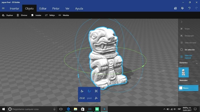 3D Scanned Mayan Jaguar Figurine | 3D