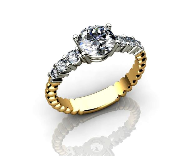 Carat Diamond Ring | 3D