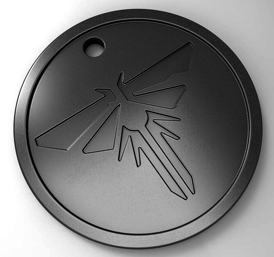 DOGTAG - FIREFLIES STL 3d model for 3d printing 3D print model | 3D