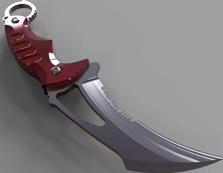 Karambit knife 5 | 3D