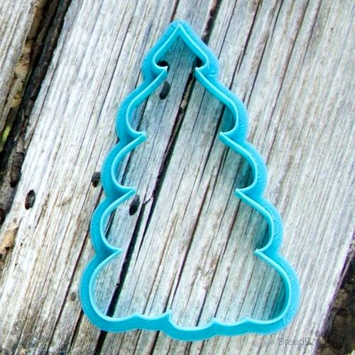 Lush tree cookie cutter for professional | 3D