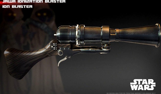 Ion blaster- Jawa ionization blaster | 3D