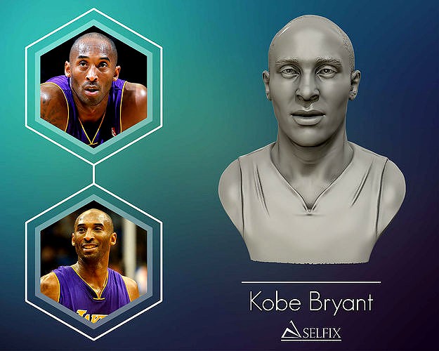 3D Sculpture of Kobe Bryant | 3D