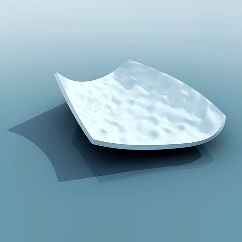 Water Fruit Plate | 3D