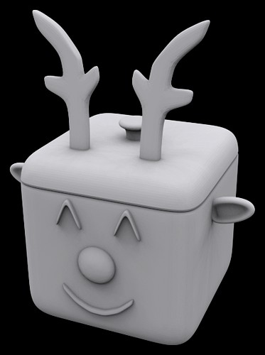 Reindeer box | 3D