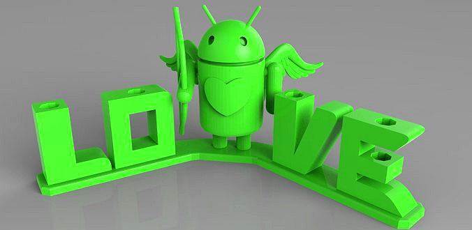 AndroLove Pencil Holder III | 3D
