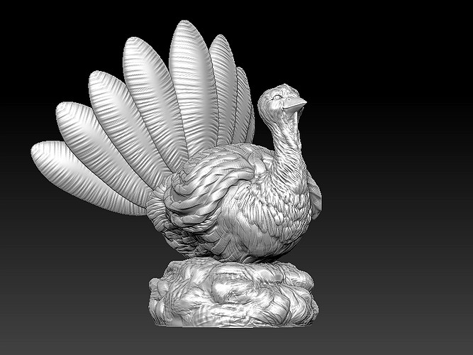 Thanksgiving Turkey | 3D