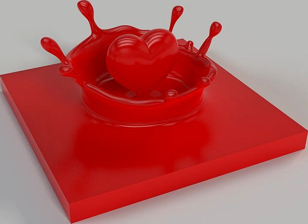 Heart Drop | 3D