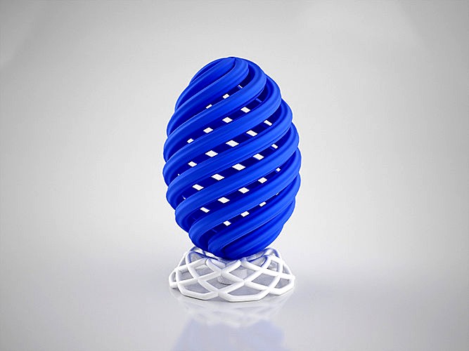 Vortex Egg Support | 3D