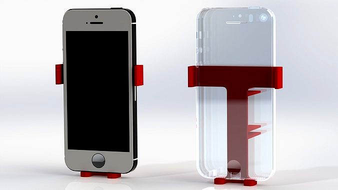 Car Air Vent Holder Mount for Smartphone | 3D