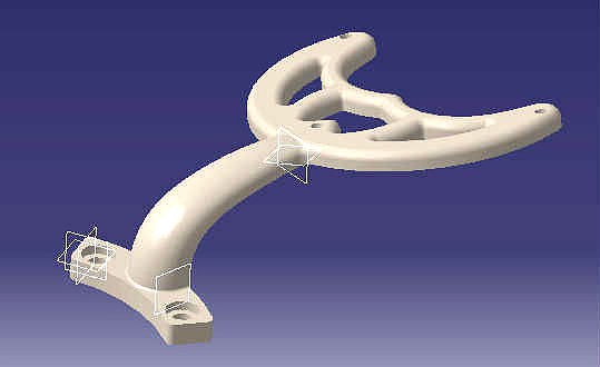 Ceiling Fan Blade Bracket | 3D