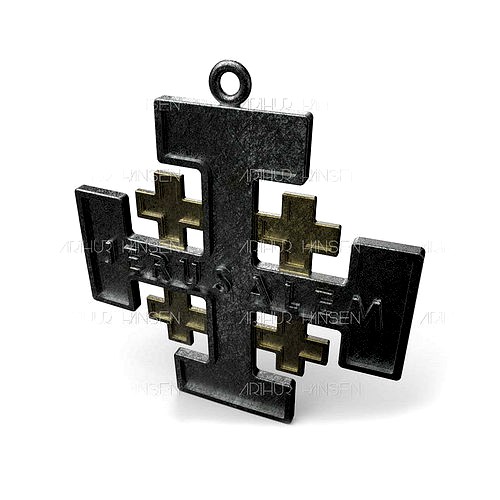 Jerusalem Cross | 3D
