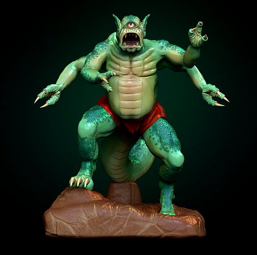 Green Creature | 3D