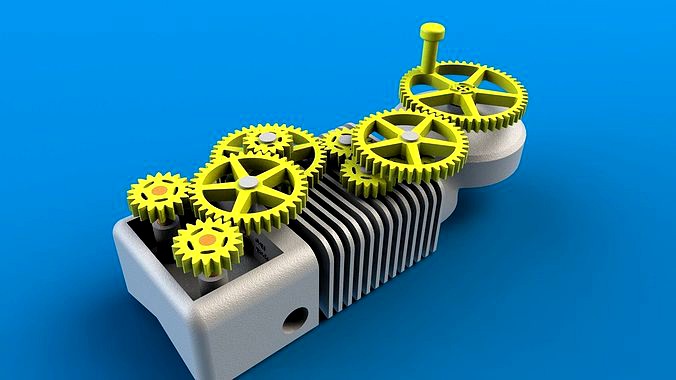 PrintorV2 3D Printable Internal Combustion Engine 3D Print model | 3D