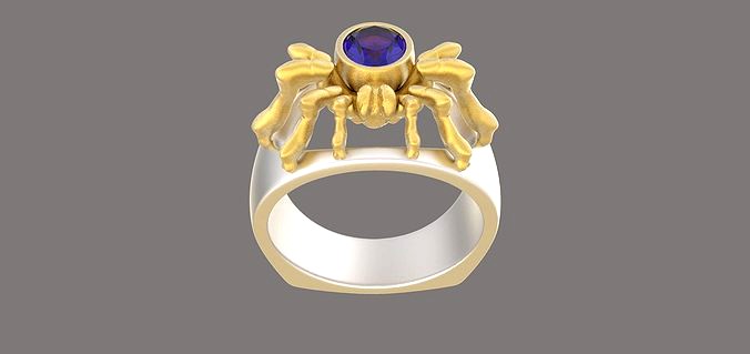 spider ring | 3D