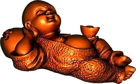 Buddhist monk | 3D